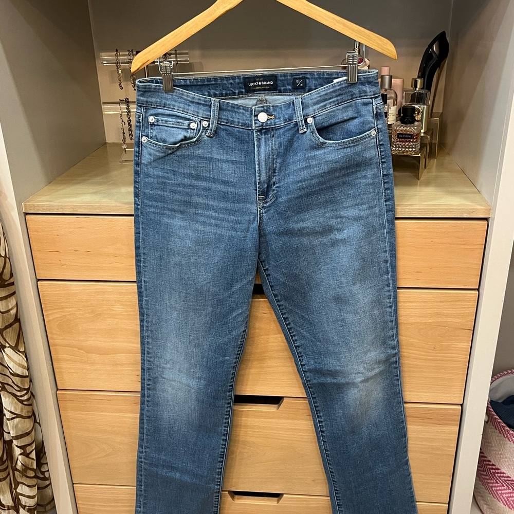 Lucky Brand Blue Straight Leg Jeans